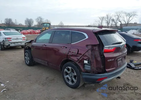 2017 Honda Cr-V Ex from USA, damaged, VIN 2HKRW2H56HH647602